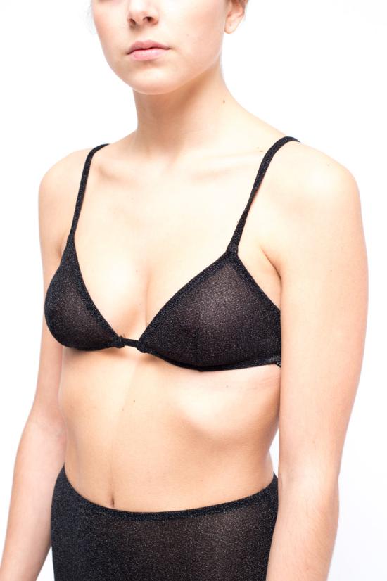 26SS 로라 우비나티 브라  I7R06LX 90 BLACK - LAURA URBINATI