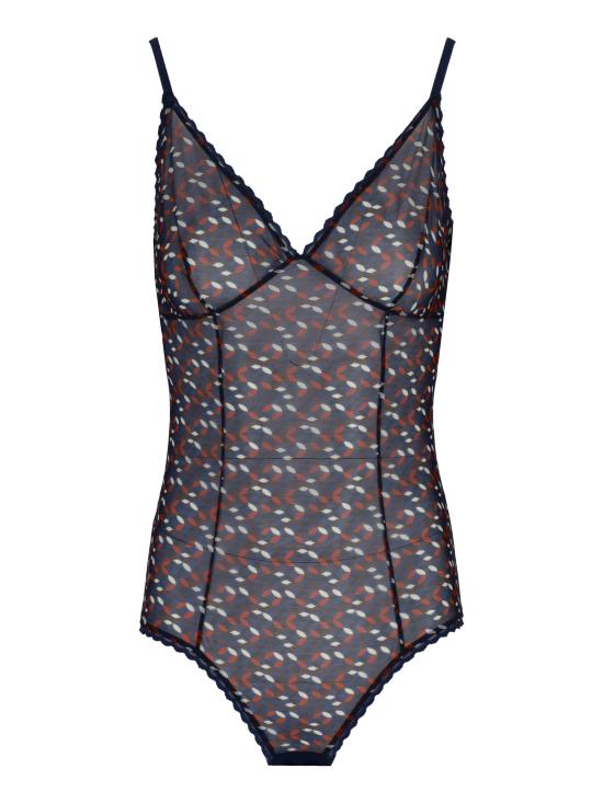 26SS 로라 우비나티 캐미솔 I4B01RT NAVY BLUE NATURAL