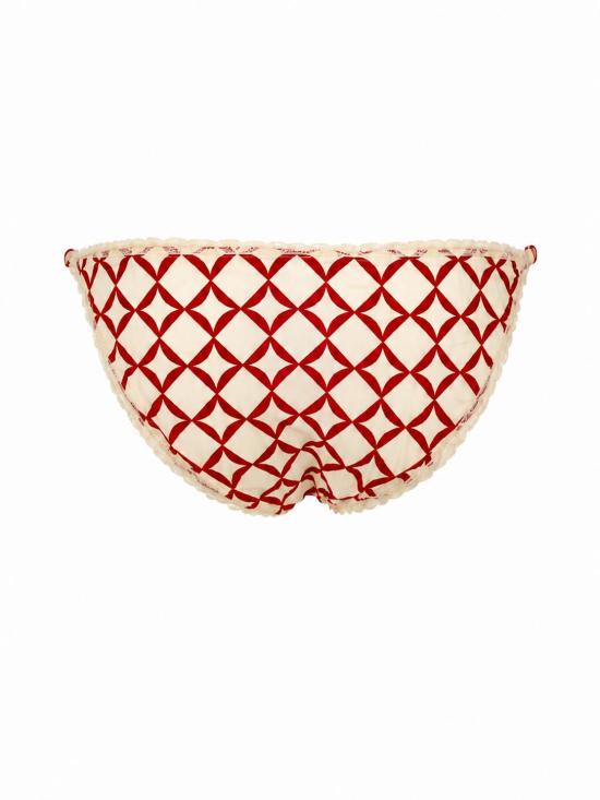 26SS 로라 우비나티 팬티  I3S04ST 03 WHITE CORAL RED - LAURA URBINATI