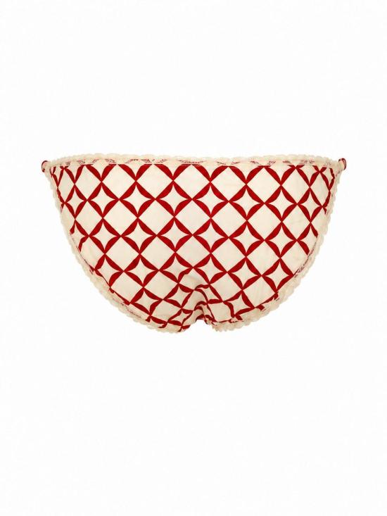 26FW 로라 우비나티 팬티  I3S04ST 03 WHITE CORAL RED - LAURA URBINATI