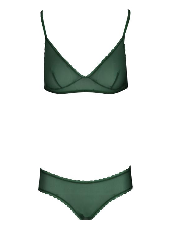 26SS 로라 우비나티 팬티  I2S03RZ 69 FOREST GREEN - LAURA URBINATI