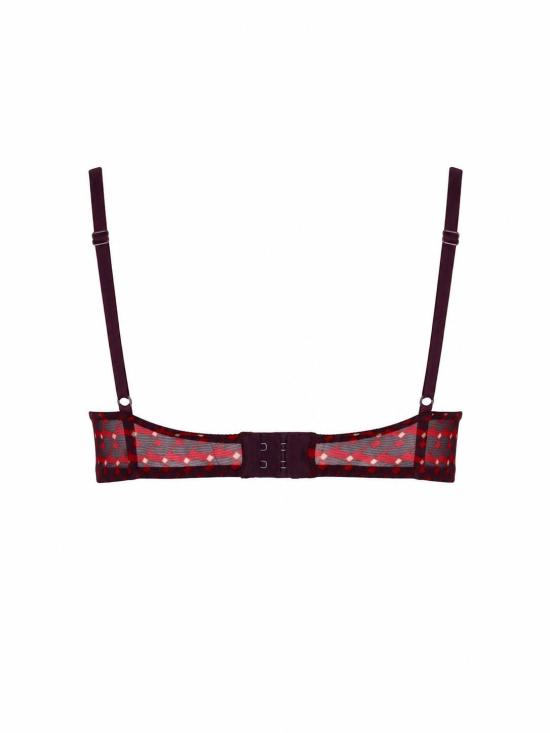 26SS 로라 우비나티 브라  I3R05RS 03 RED MULTICOLOR - LAURA URBINATI