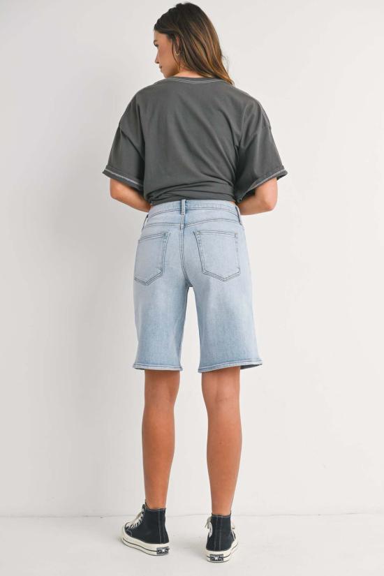  저스트 블랙 데님 데님 숏팬츠 BH492J BLUE - JUST BLACK DENIM