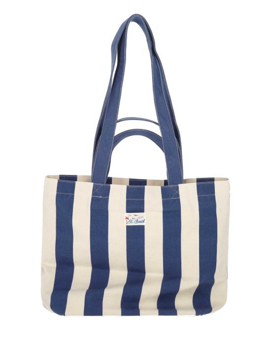 26SS 세인트바쓰 숄더백 ESSENTIALBEACHCOTTON 07817L STRIPES POP V 61 - MC2 SAINT BARTH