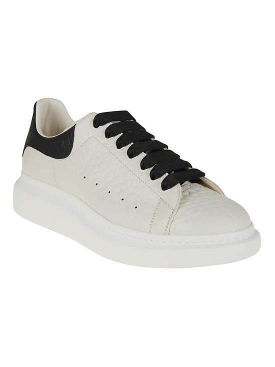 26SS 알렉산더 맥퀸 오버사이즈 레더 스니커즈 807881 WHAEG White - ALEXANDER MCQUEEN