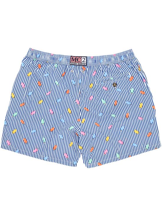 26SS 세인트바쓰 비치웨어 LIGHTINGMICROFANTASY 02615L Icicle stripes s 61 - MC2 SAINT BARTH