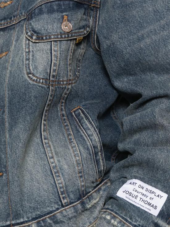 26SS 갤러리 디파트먼트 데님 자켓 OUT008 WIND Washed indigo - GALLERY DEPT