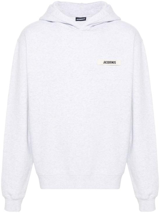 26FW 자크뮈스 그로그랭 후드 티셔츠 HOM00247AJ00126 950 Grigio