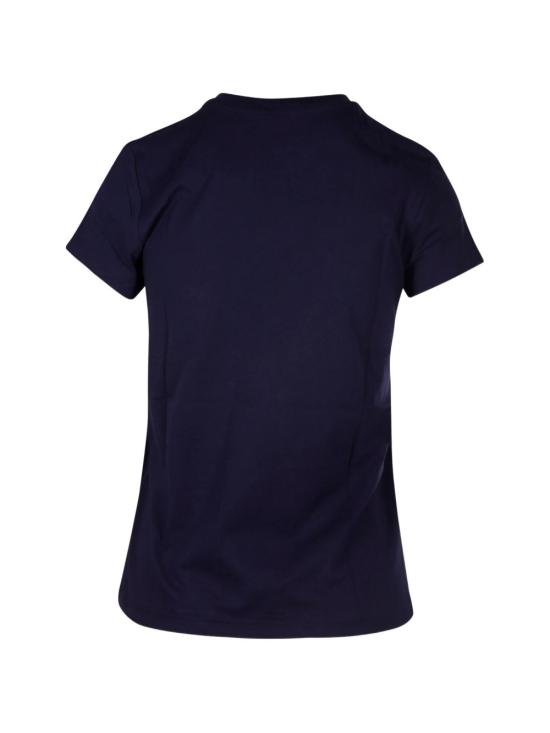 26FW 폴로 랄프로렌 클래식 핏 포니 로고 자수 티셔츠 211B14605 031 BLU - POLO RALPH LAUREN