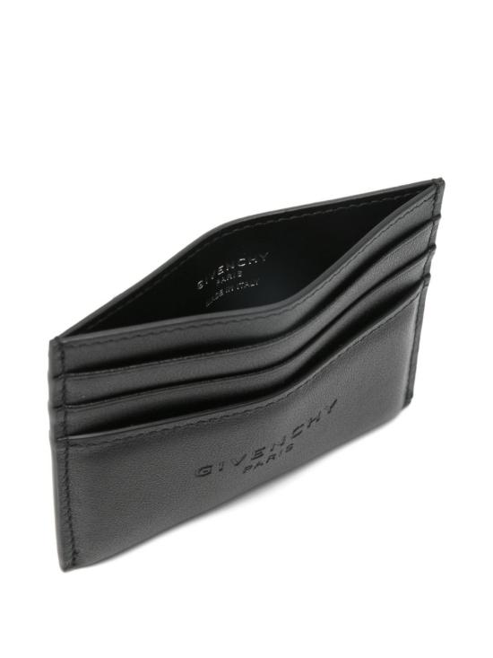 26FW 지방시 레더 안티고나 스탬프 카드 홀더 BK60G0K21L 001 Nero - GIVENCHY