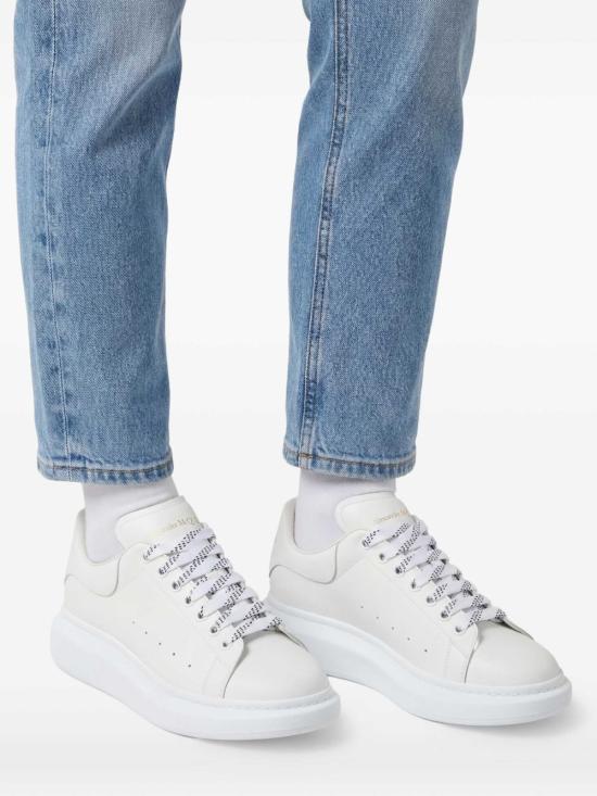 26FW 알렉산더 맥퀸 오버사이즈 드 스니커즈 553680 WIAIG9007 Bianco - ALEXANDER MCQUEEN