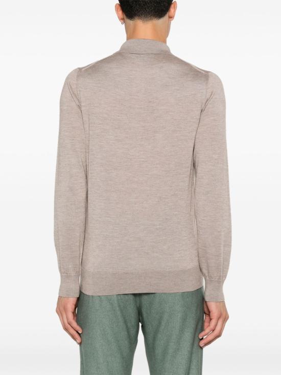 26FW 브리오니 폴로 티셔츠 UMR30L P1K829700 BEIGE - BRIONI