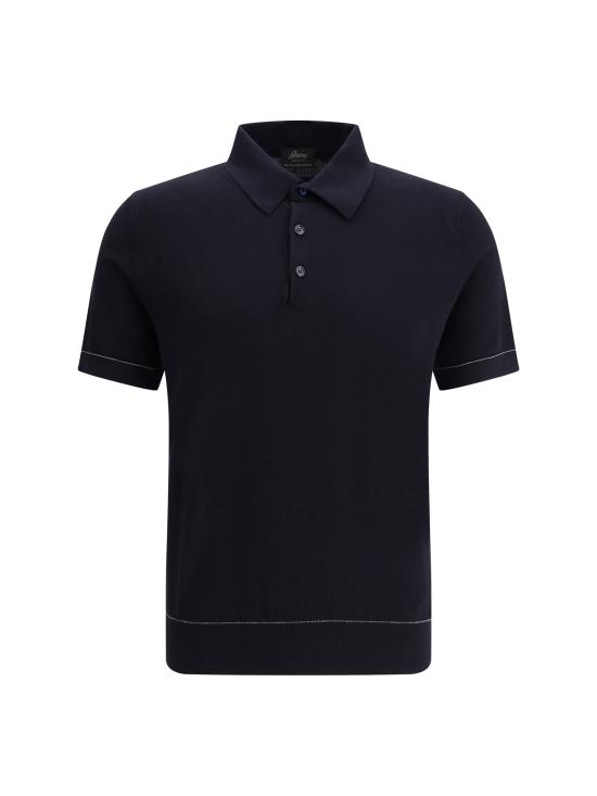 26FW 브리오니 폴로 티셔츠 UMR20O P0K154112 NAVY