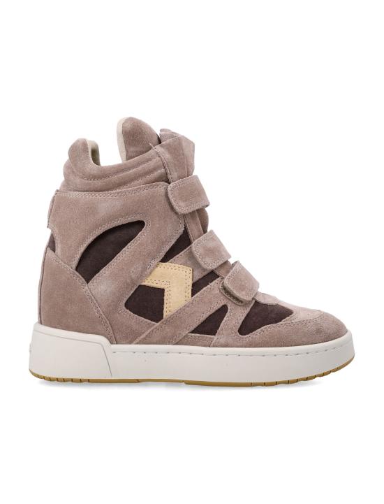 26FW 이자벨마랑 베켓 웨지 스니커즈 BK0010FAD3E11S SNBW SAND BROWN CHOCOLATE - ISABEL MARANT