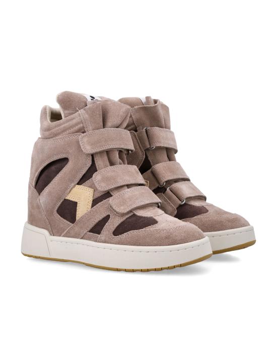 26FW 이자벨마랑 베켓 웨지 스니커즈 BK0010FAD3E11S SNBW SAND BROWN CHOCOLATE - ISABEL MARANT
