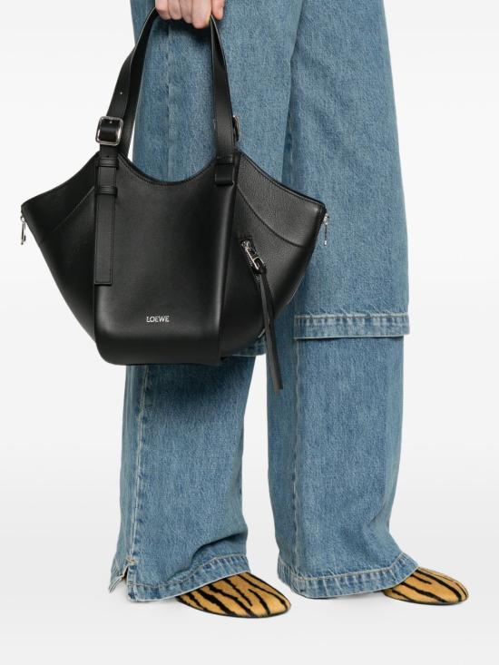 26FW 로에베 토트백 A538HHBX07 1100 BLACK - LOEWE