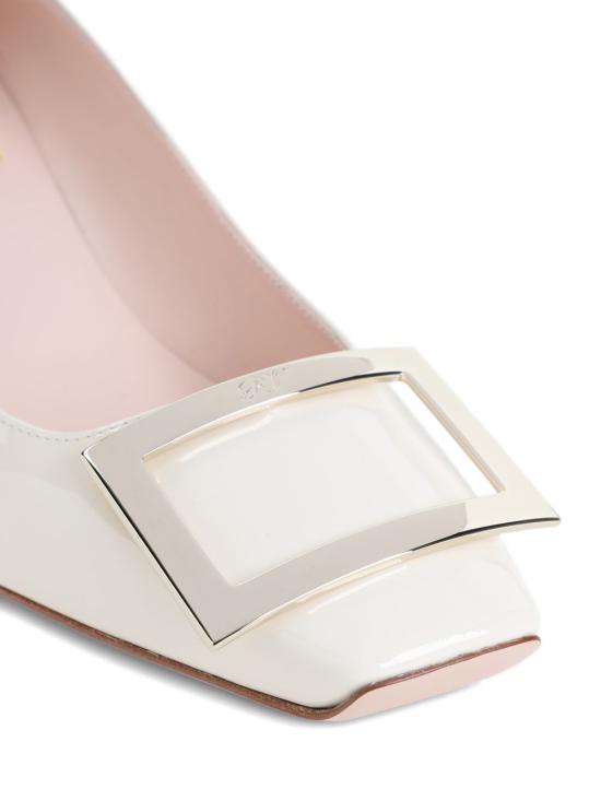 26FW 로저비비에 트럼펫 메탈 버클 펌프스 RVW44815280 D1PC019 POWDER - ROGER VIVIER