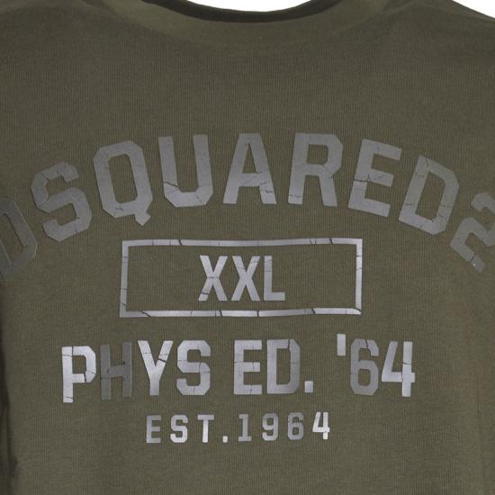26SS 디스퀘어드2 반팔 티셔츠 S74GD1413D20033 728 Verde scuro - DSQUARED2