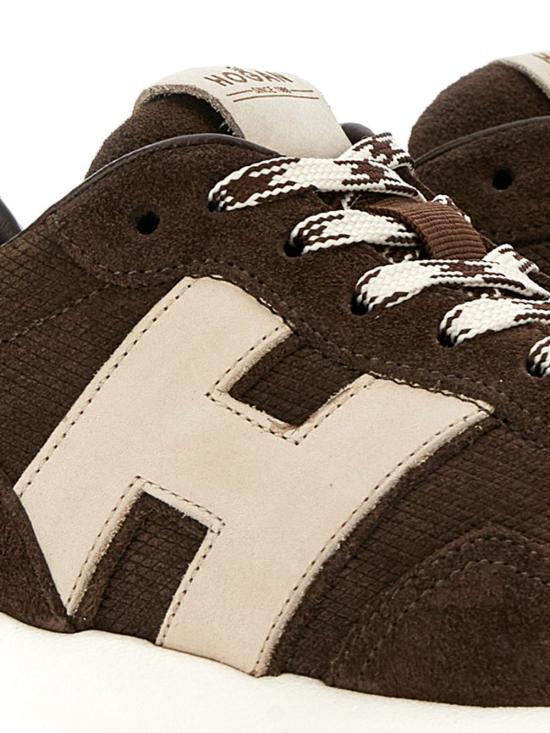 26FW 호간 스니커즈 HXW6410EH41 VFX0R1L BROWN - HOGAN