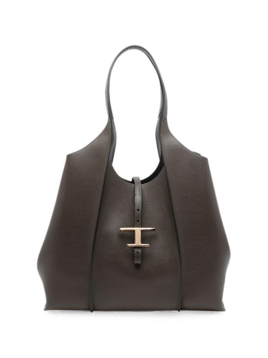 26FW 토즈 T 타임리스 미니 쇼핑백 XBWTSBA0300 XSOB208 BROWN