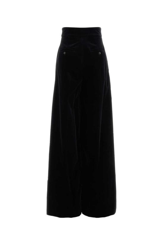 25FW 막스마라 스트레이트 팬츠 2521136403600 003 Black - MAX MARA