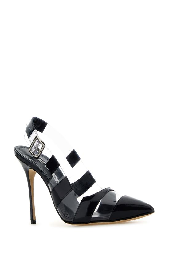  마놀로 블라닉 힐/펌프스 UXRA2241625 NAVYLGRY - MANOLO BLAHNIK