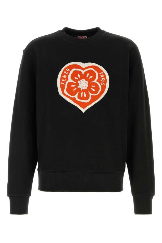 26SS 겐조 Boke Heart 스웻셔츠 FG55SW2044MJ 99J Black
