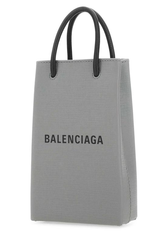 25FW 발렌시아가 카프스킨 스마트폰 숄더백 7577730AI2N 1160 Grey - BALENCIAGA