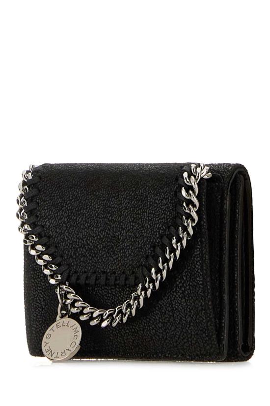 26FW 스텔라 맥카트니 지갑 7P0095W9132 1000 Black - STELLA MCCARTNEY