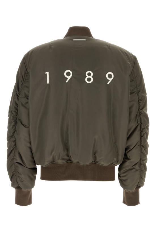  1989 스튜디오 자켓 FW24113LOGO BRN Brown - 1989 STUDIO