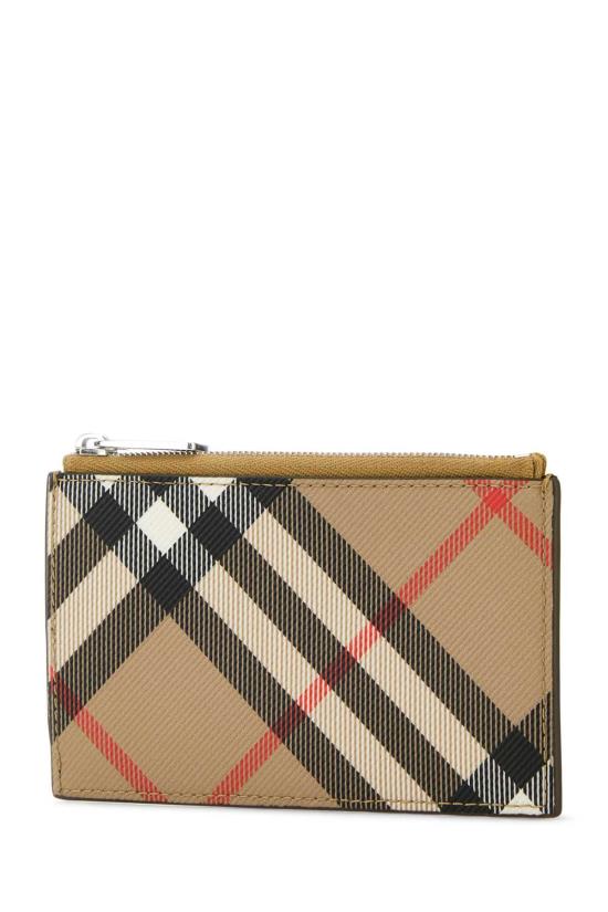 26FW 버버리 체크 지퍼 카드 지갑 8091900 A2021 Checked - BURBERRY