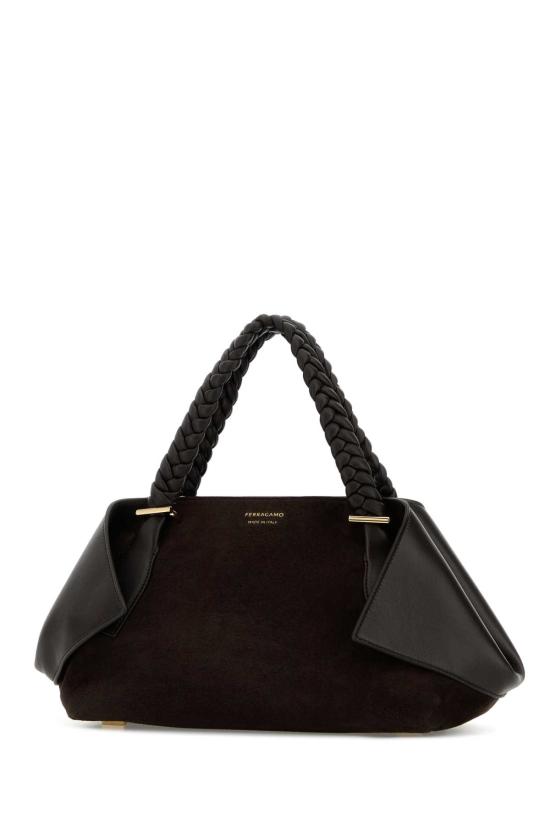 26SS 살바토레 페라가모 토트백 219865789526 TESTADIMORO Brown - SALVATORE FERRAGAMO