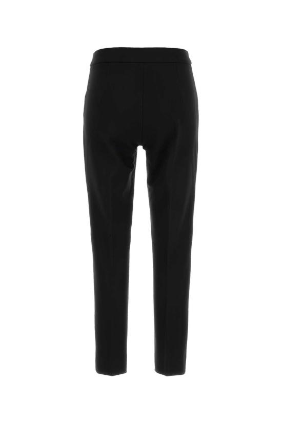 25FW 막스마라 페그노 크롭 팬츠 2521786021600 008 Black - MAX MARA