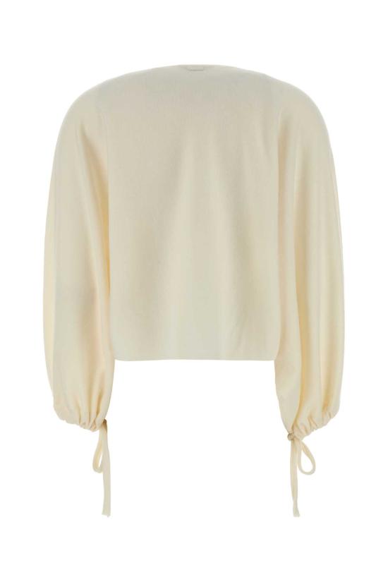 26SS 막스마라 프라이스 파인울 스웨터 2521366101600 001 White - MAX MARA