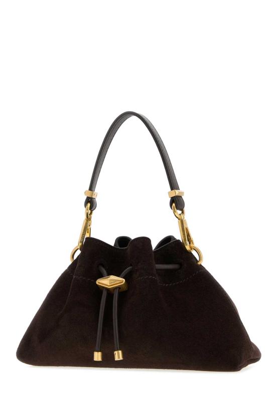26FW 지미추 토트백 CINCHSMALLSUE COFFEEGOLD Brown - JIMMY CHOO