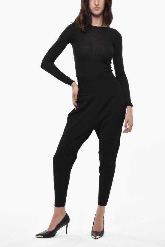 스텔라 맥카트니 스트레이트 팬츠 6K0169S20761000 Black - STELLA MCCARTNEY