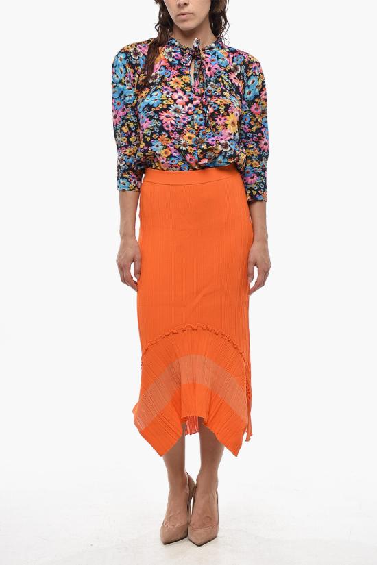  스텔라 맥카트니 롱 스커트 6K00453S23177512 Orange - STELLA MCCARTNEY
