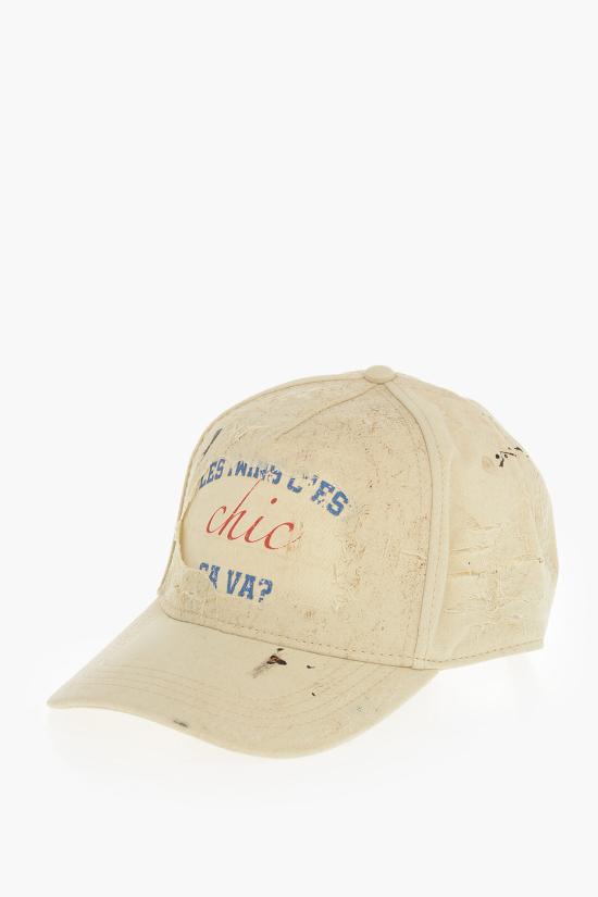  디스퀘어드2 볼캡 S82BCM0858SJ05C000025130 Beige