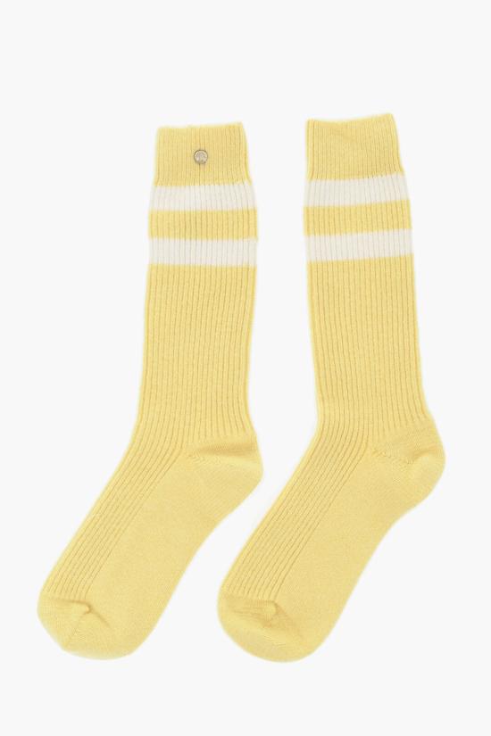  God's True Cashmere 양말 FW25A2008CASLEMROQ Yellow