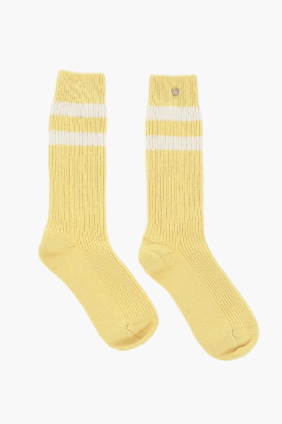  God's True Cashmere 양말 FW25A2008CASLEMROQ Yellow - OTHER BRANDS
