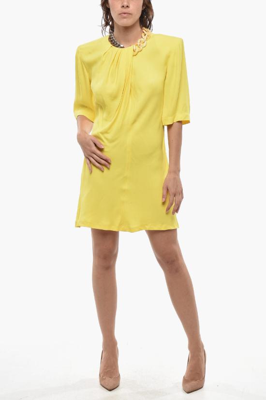  스텔라 맥카트니 숏 원피스 6A0033SRA027304 Yellow