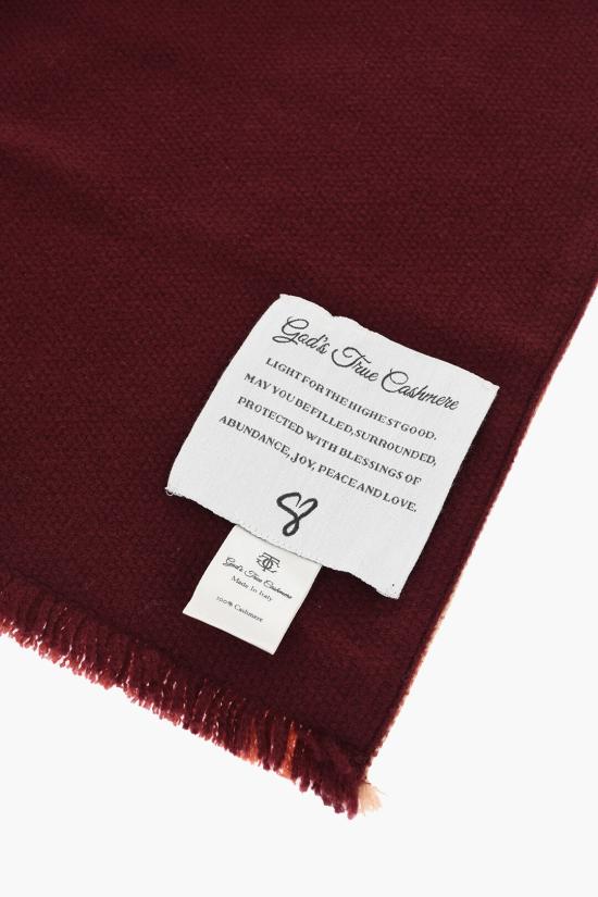  God's True Cashmere 머플러/스카프 FW25A2015CASTOMCAR Red - OTHER BRANDS