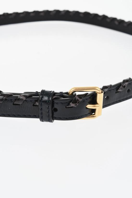  드리스 반 노튼 레귤러 벨트 252011402596811 Black - DRIES VAN NOTEN