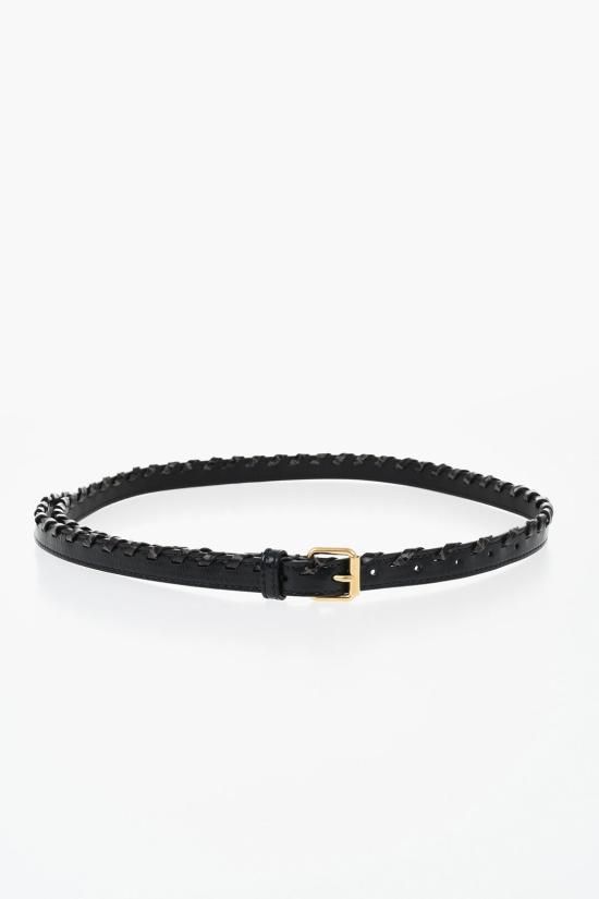  드리스 반 노튼 레귤러 벨트 252011402596811 Black - DRIES VAN NOTEN