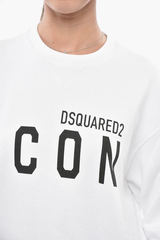  디스퀘어드2 후드 티셔츠 S80GU0044S25042100 Black White - DSQUARED2