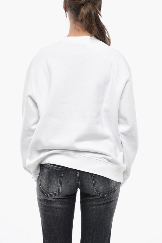 디스퀘어드2 후드 티셔츠 S80GU0044S25042100 Black White - DSQUARED2