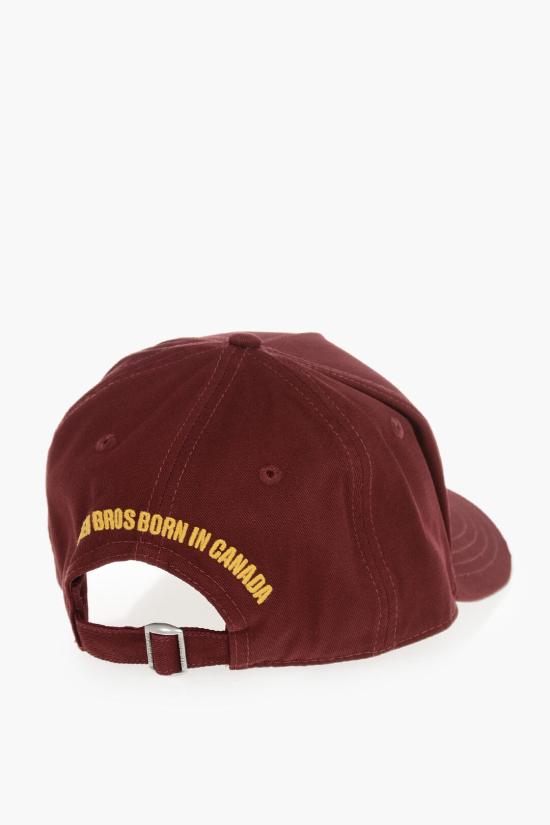  디스퀘어드2 볼캡 S82BCM0819SJ05C000014066 Burgundy - DSQUARED2