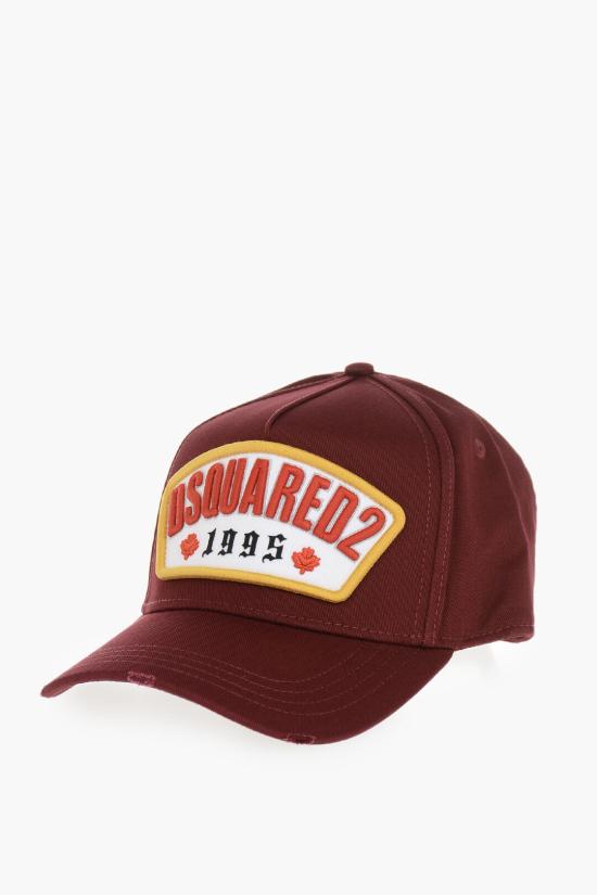  디스퀘어드2 볼캡 S82BCM0819SJ05C000014066 Burgundy