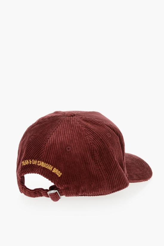  디스퀘어드2 볼캡 S82BCM0822SJ109000014066 Burgundy - DSQUARED2