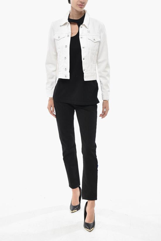  오프화이트 데님 자켓 OWYE008S19D620470110 White - OFF WHITE